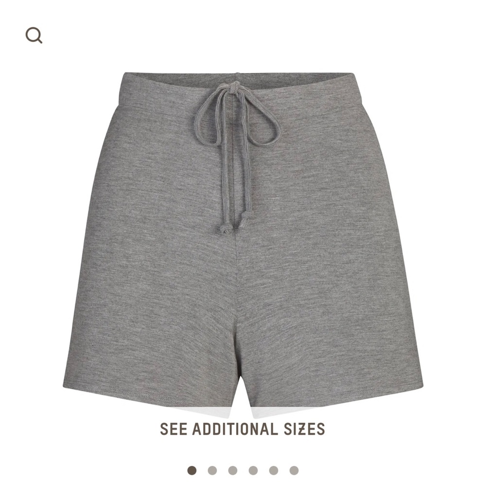 SKIMS NWT Heather Gray Sleep Short size M